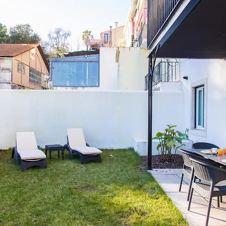 Joivy Stunning 2br With Garden, By The Avenida Subway And Botanical Garden Of Lisbon